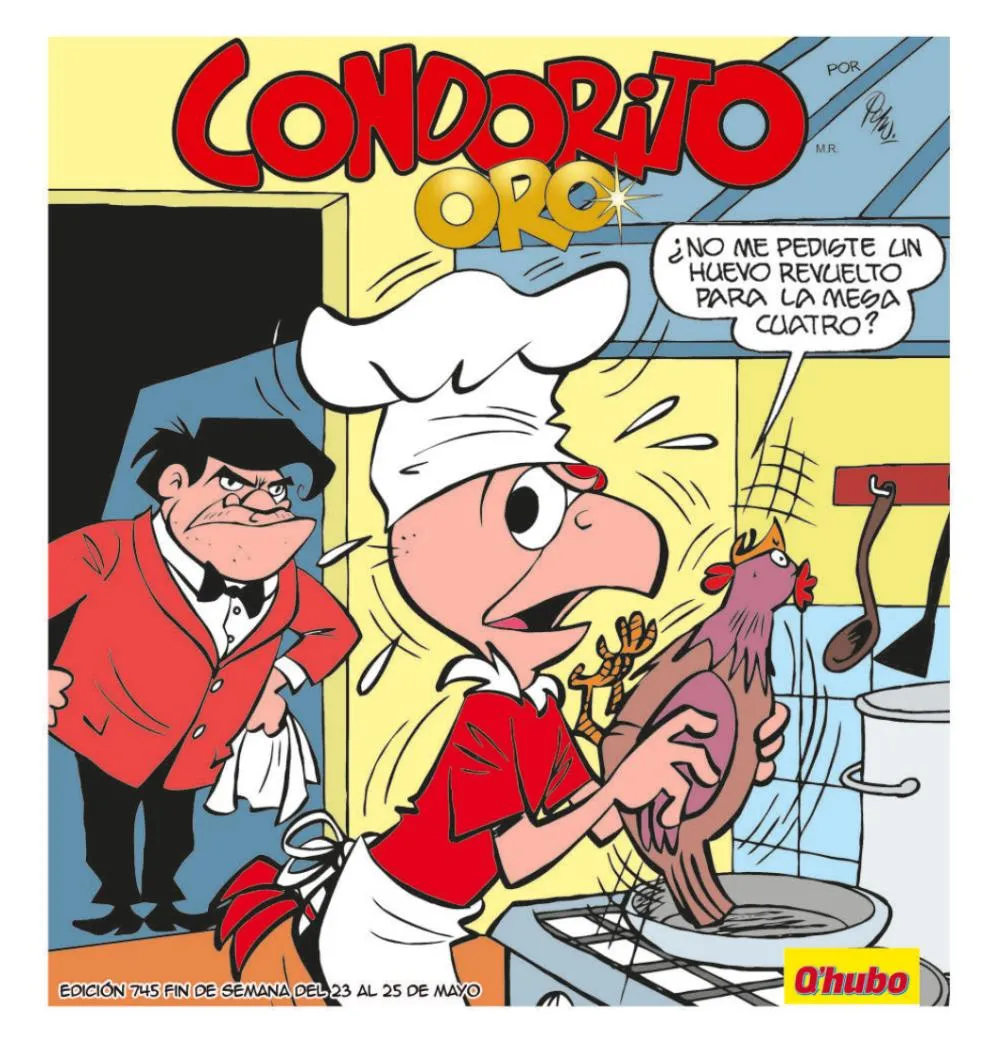 Condorito, edición fin de semana Diario Q-hubo 