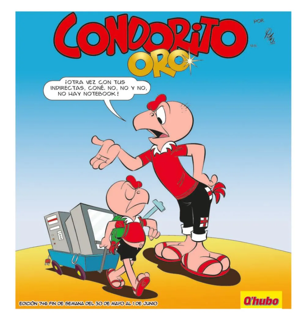 Condorito, edición fin de semana Diario Q-hubo 30/05 al 01/06