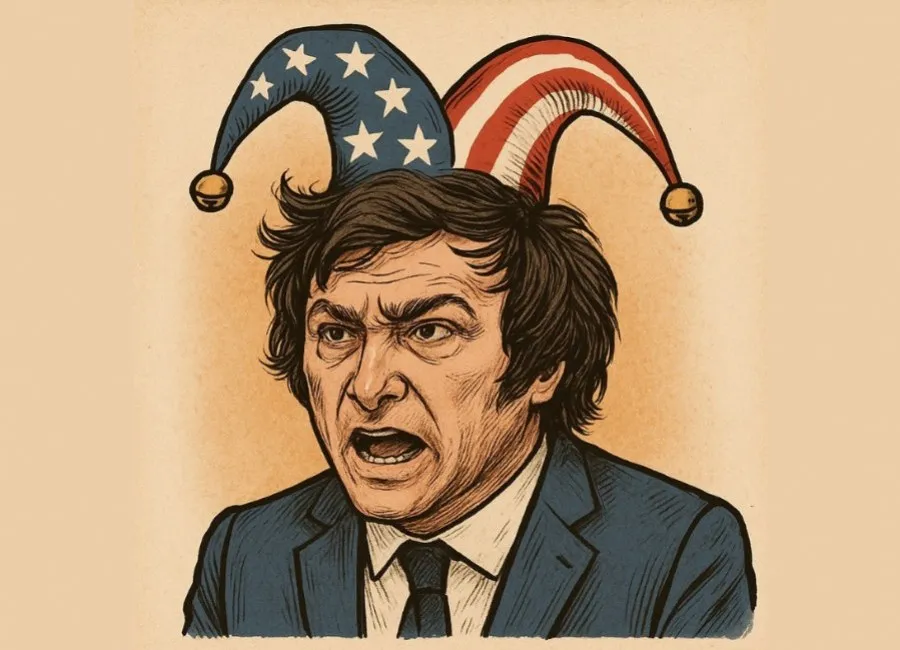 Zonceras del colonialismo local: Milei, el Bufón de Occidente